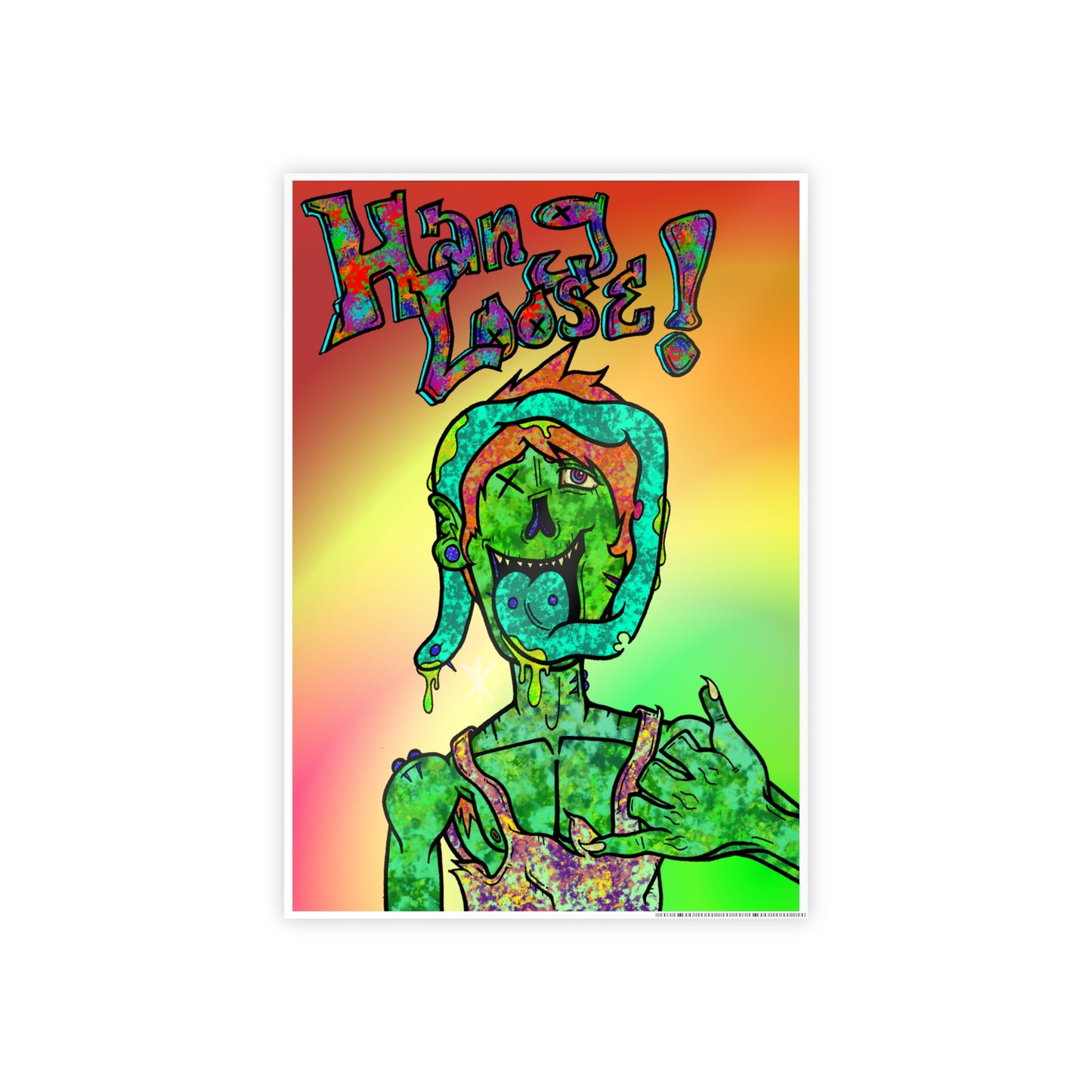 ARK* - Hang Loose Zombie Poster