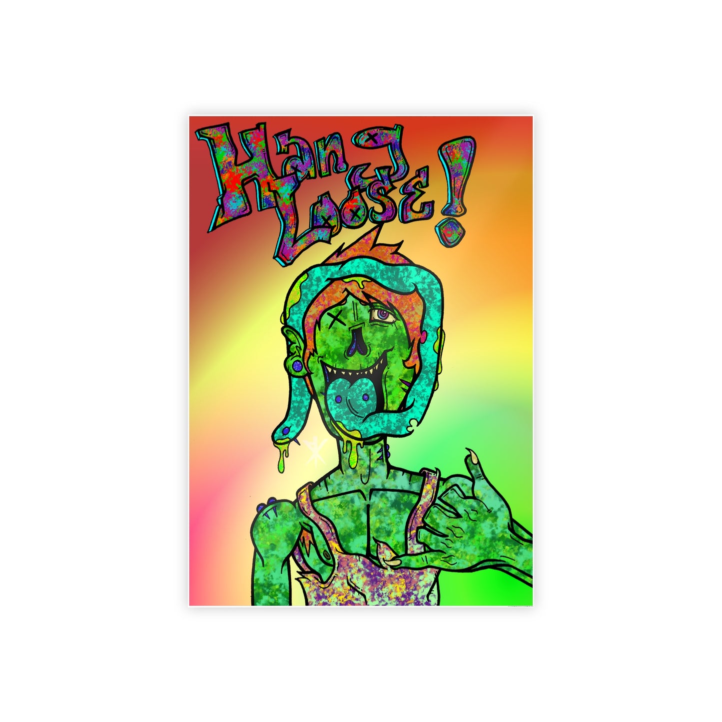 ARK* - Hang Loose Zombie Poster