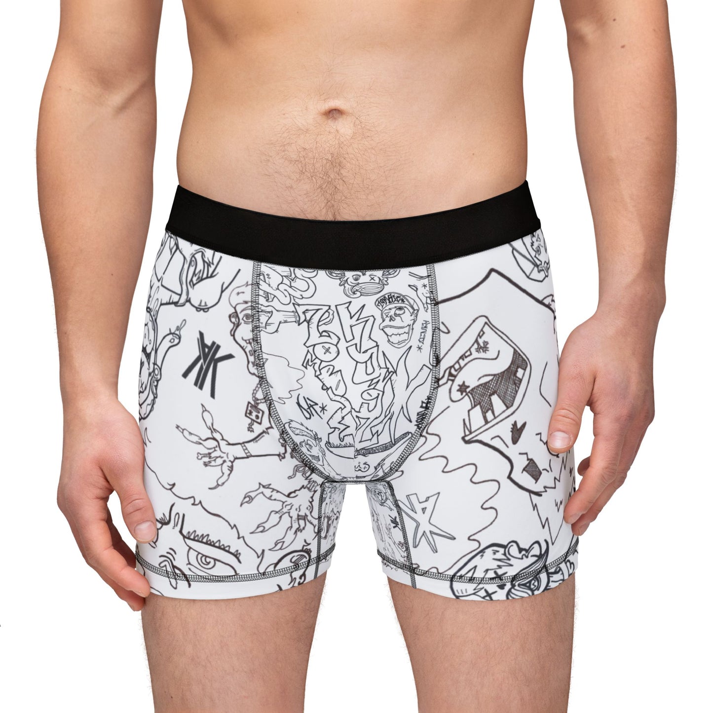 ARK* - ZombieKyngz* Art Explosion - Men's Boxer Briefs