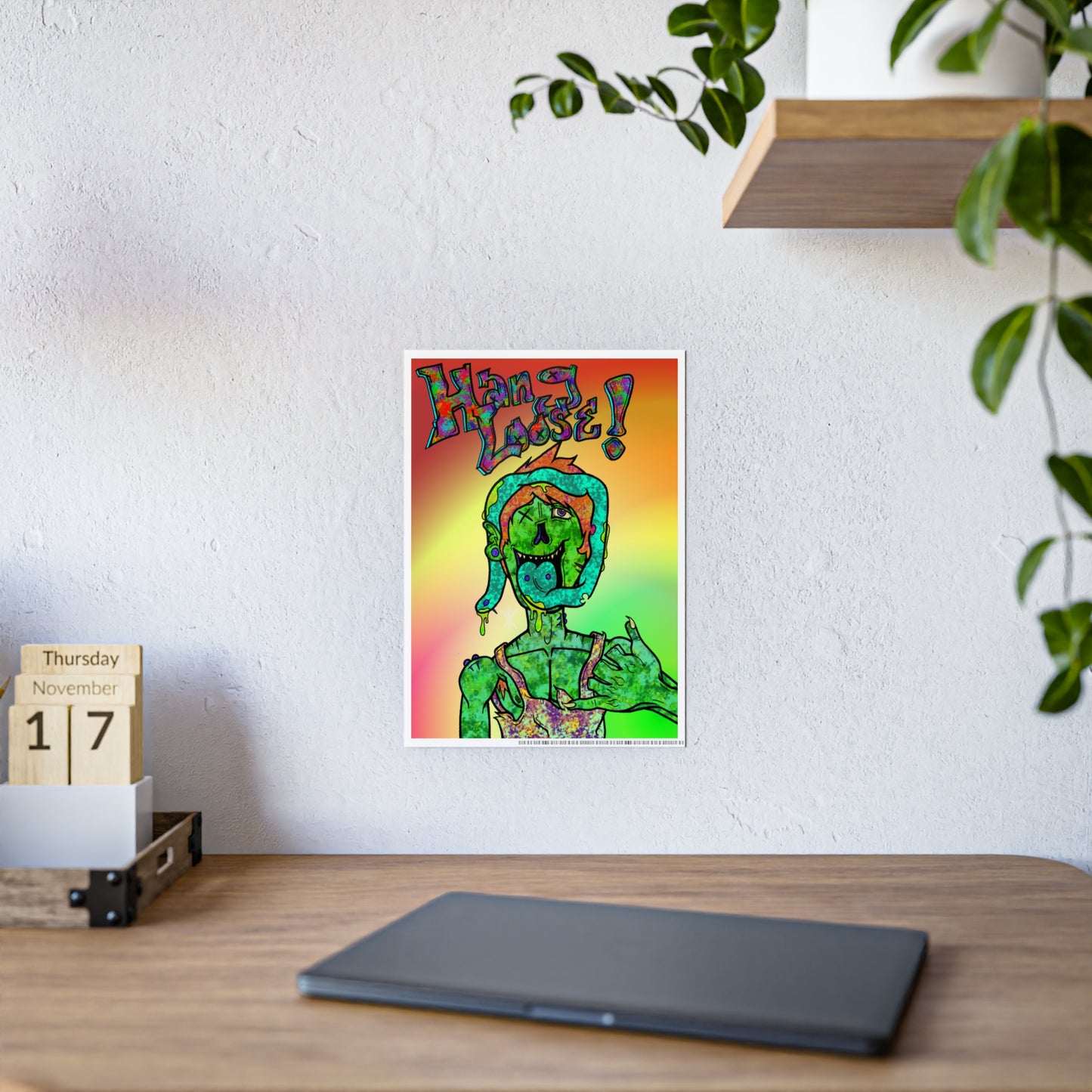 ARK* - Hang Loose Zombie Poster