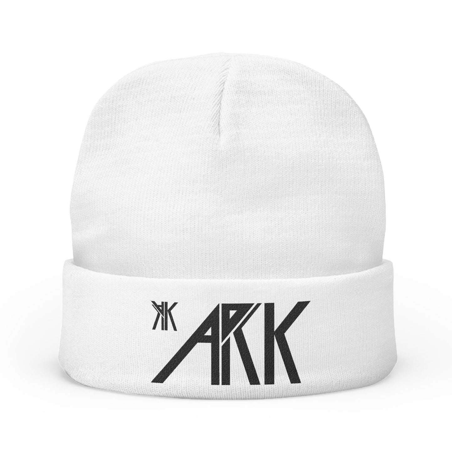 ARK* - AsteroidRiskKyngz* Black Logo Knit Beanie