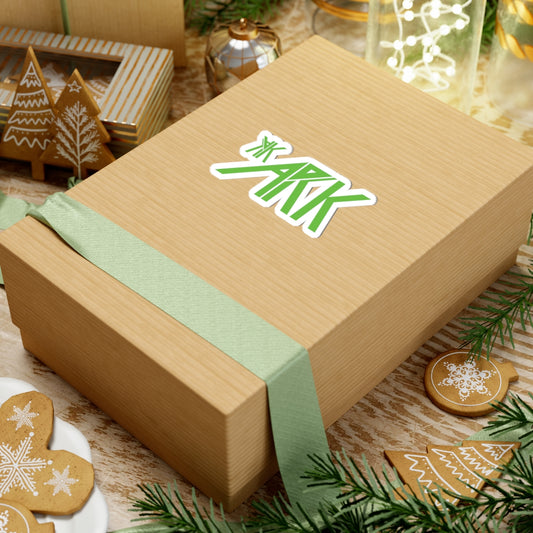 ARK* - Logo Split GreenedOut Sticker