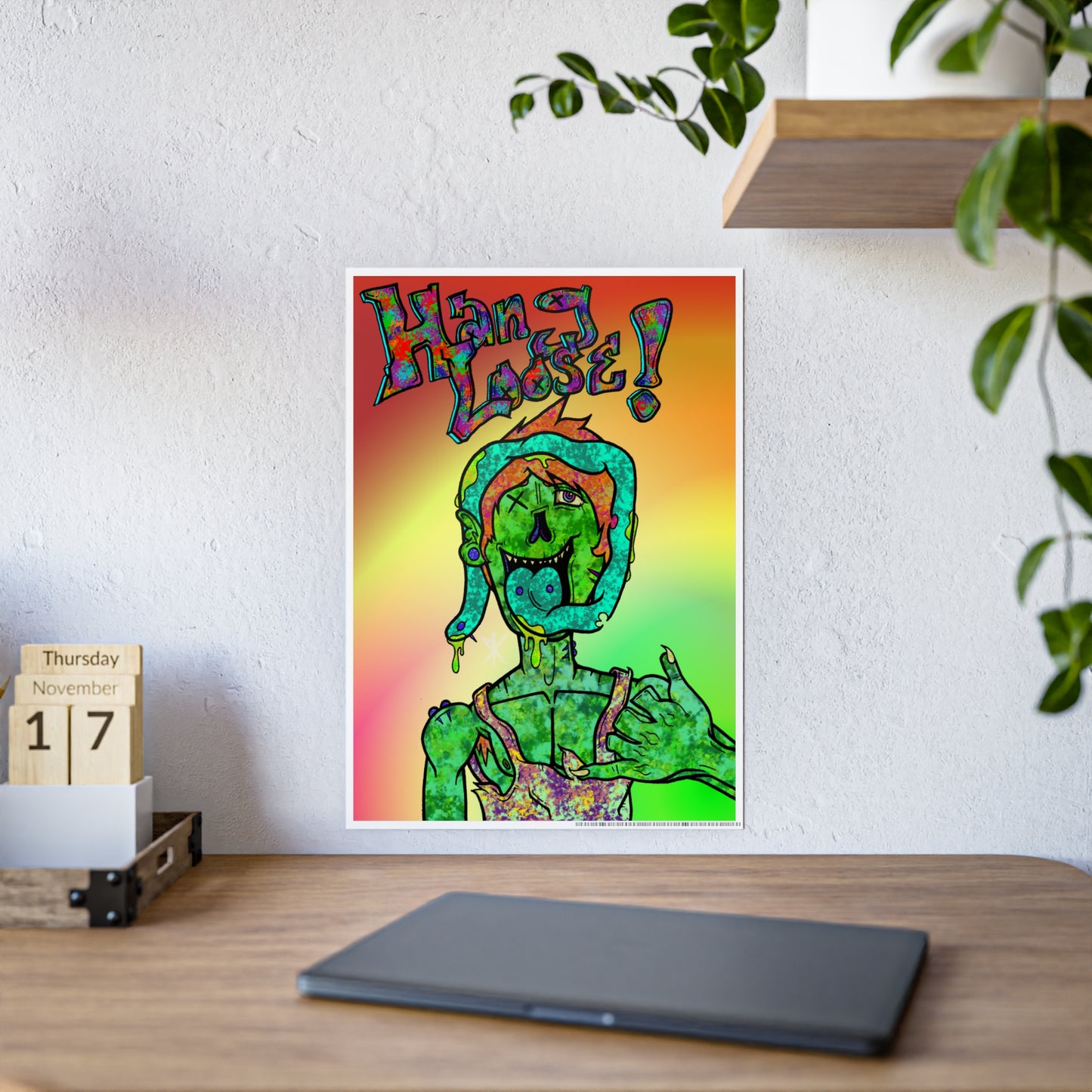 ARK* - Hang Loose Zombie Poster