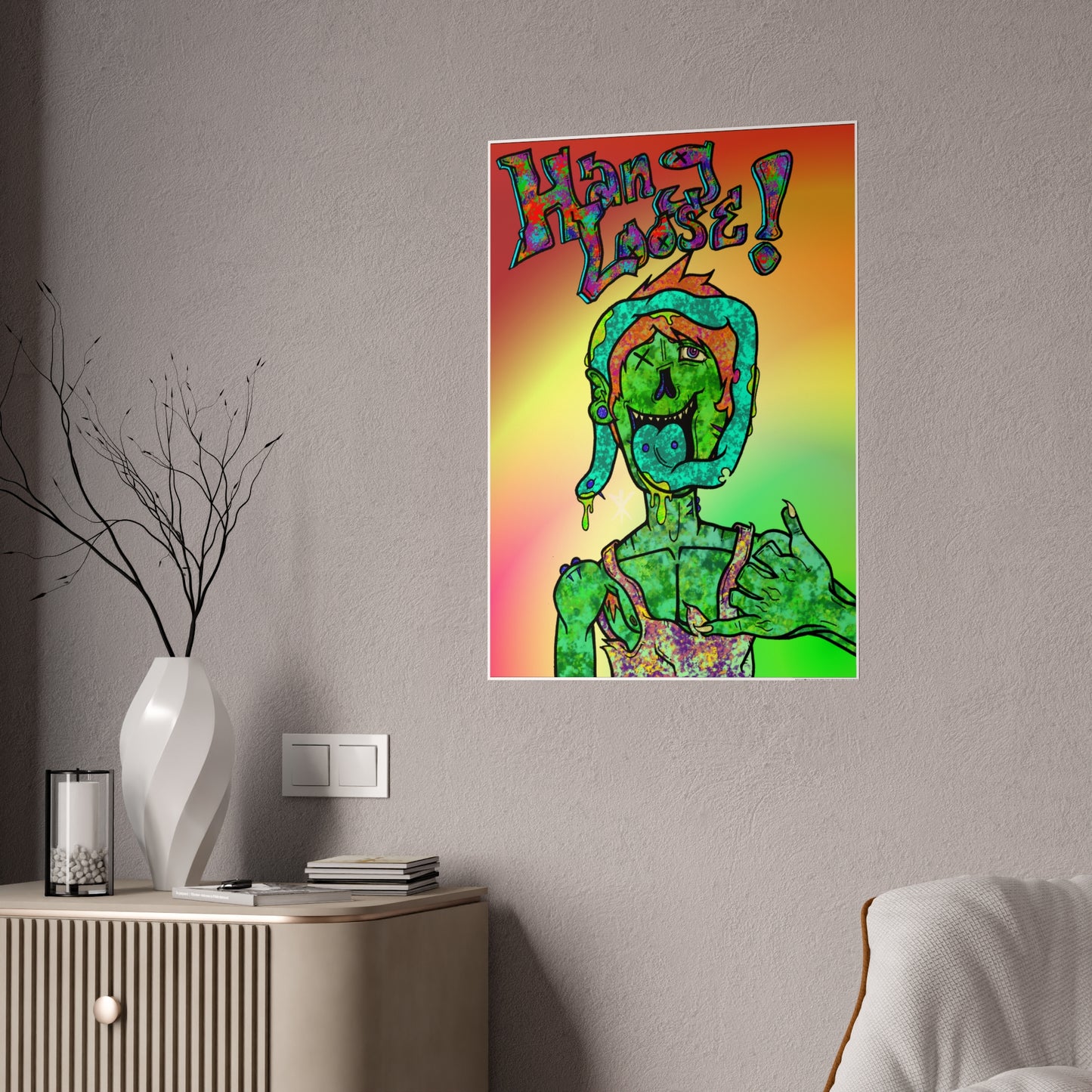 ARK* - Hang Loose Zombie Poster