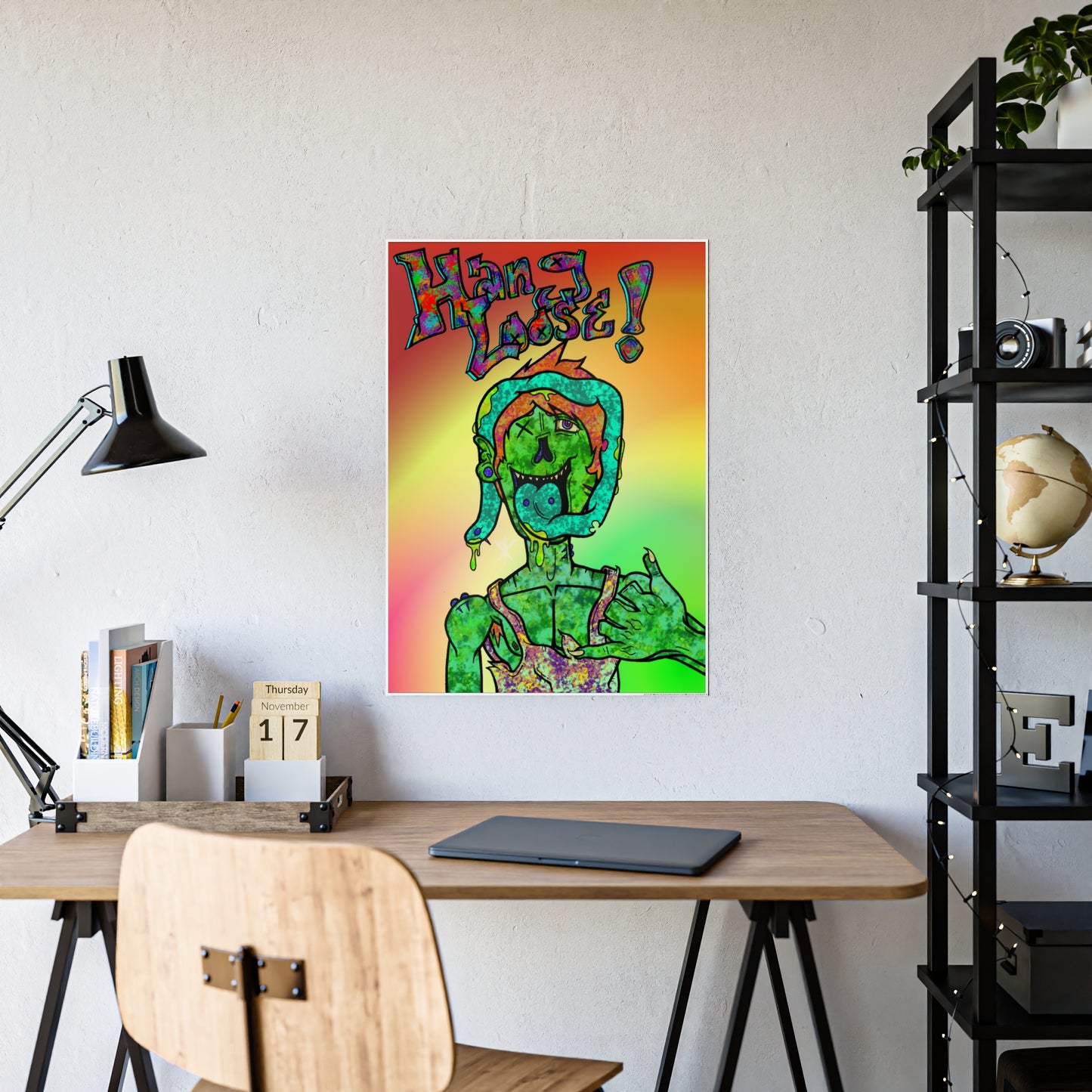 ARK* - Hang Loose Zombie Poster