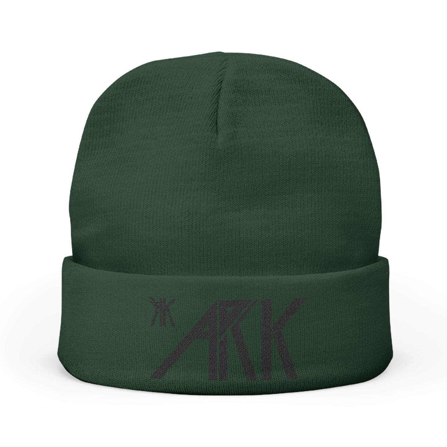 ARK* - AsteroidRiskKyngz* Black Logo Knit Beanie