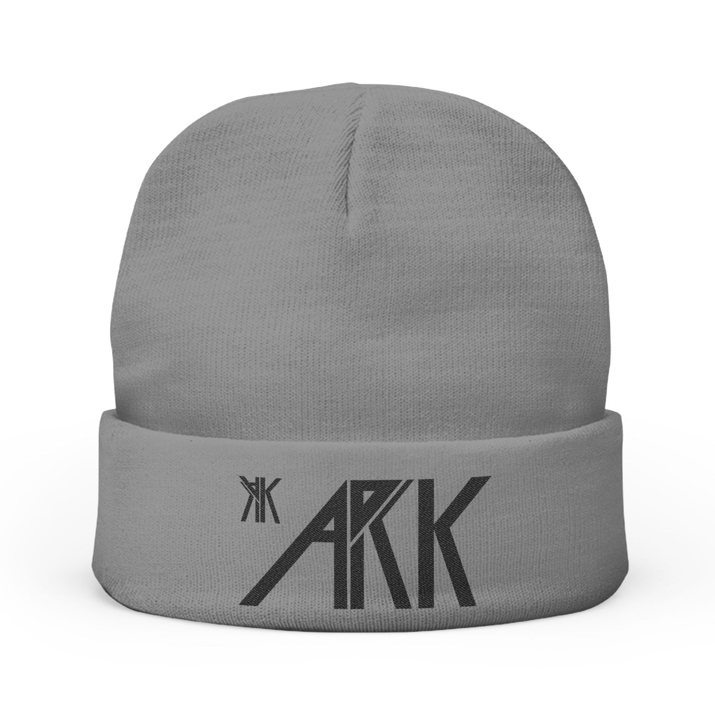 ARK* - AsteroidRiskKyngz* Black Logo Knit Beanie